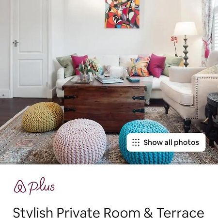 Stylish Room With Private Bath & Terrace In Super Central Clapham Junction Minutes From Victoria, Waterloo London Luaran gambar